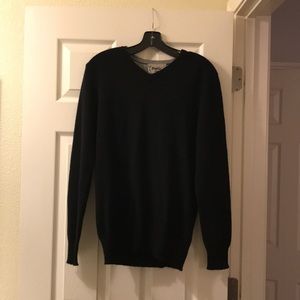 Men’s Cashmere Sweater Black